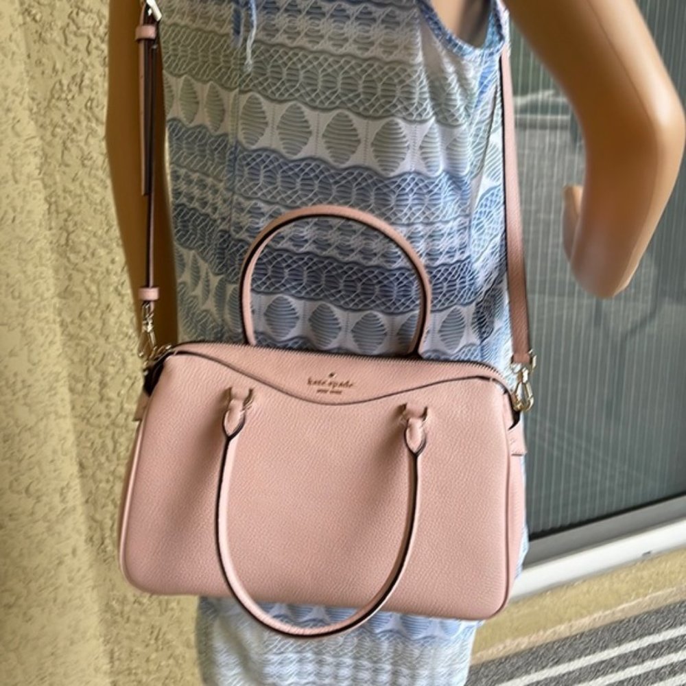 Kate Spade Mimi Satchel Rose Smoke - Picture 3 of 16